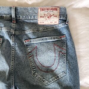 True Religion Light Blue Relaxed Men's Jeans 32